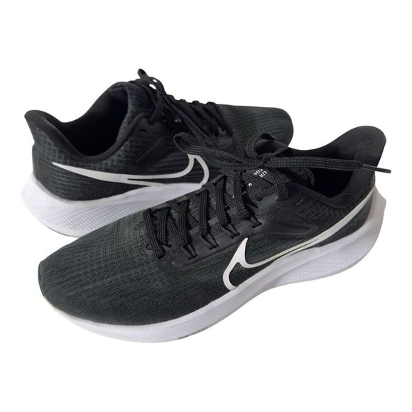 Nike Pegasus 39 Air Zoom Running Black White Womens DH4072-001 Sneakers Size 8 - Picture 1 of 8
